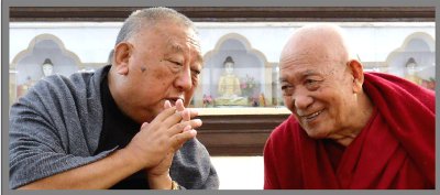 Geshe and Rimpoche